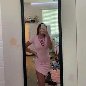Pink Body-con Dress